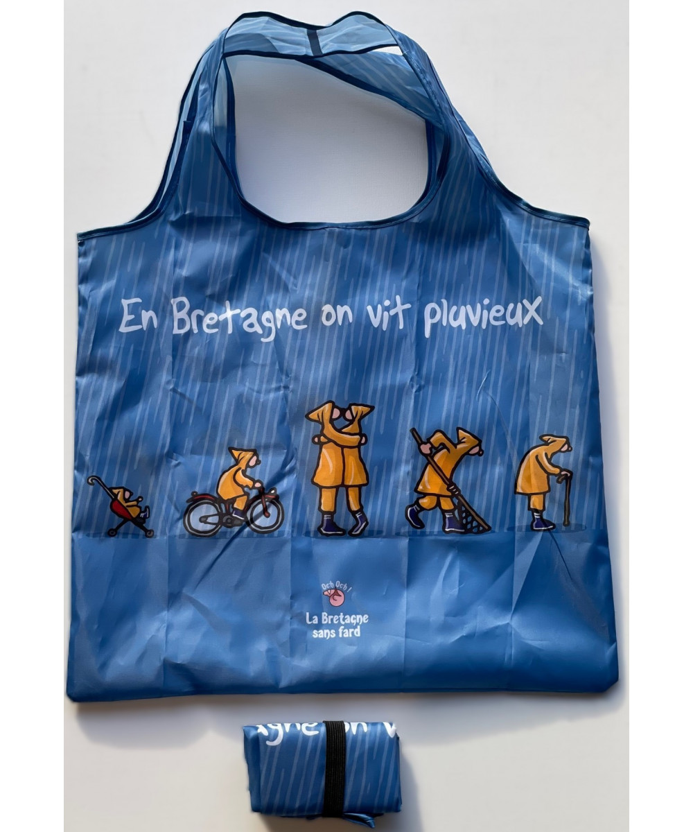 Sac pliable en bretagne on vit pluvieux