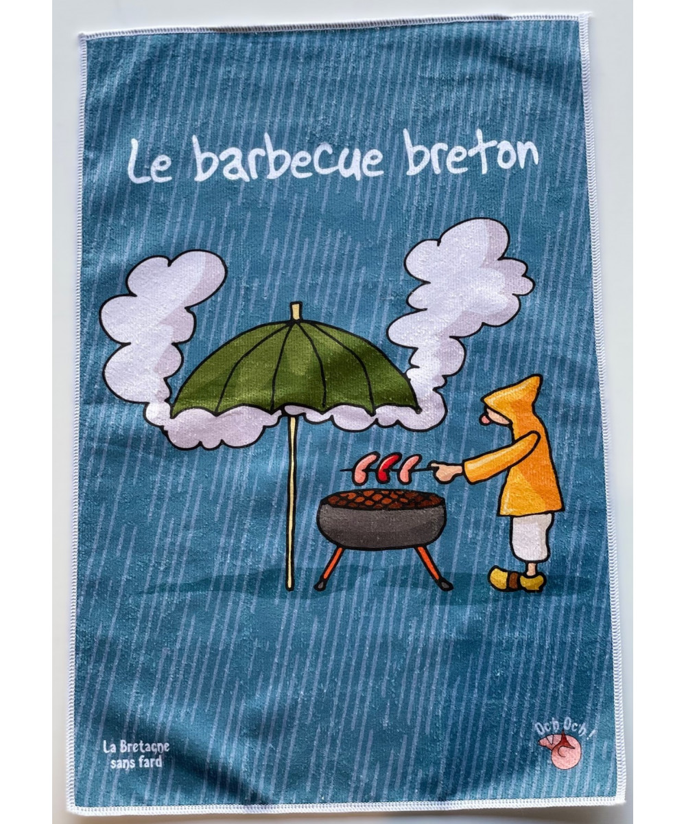 essuie tout le barbecue breton