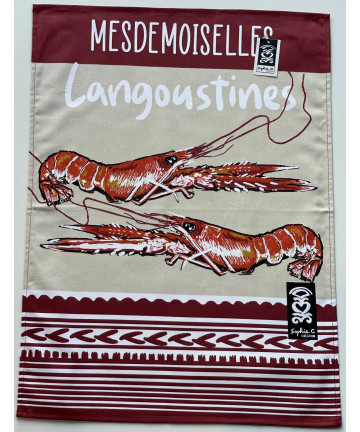 Torchon Mesdemoiselles Langoustines