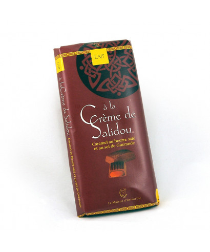 Tablette de Chocolat Fourree au Salidou Lait