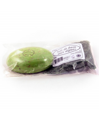 Savon + sel de bain vert