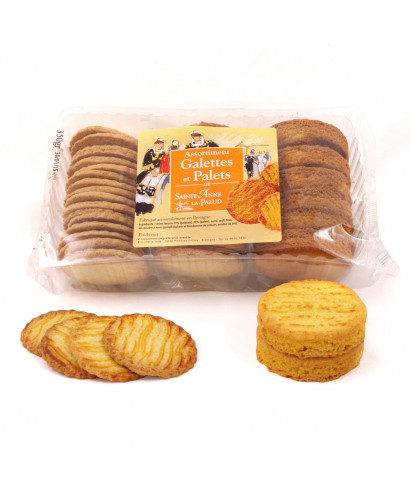 Barquette 350 gr Assortiment Galettes et Palets