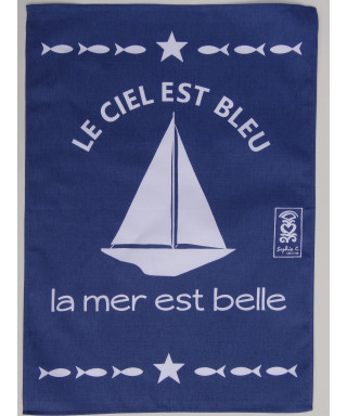 Torchon le ciel est bleu