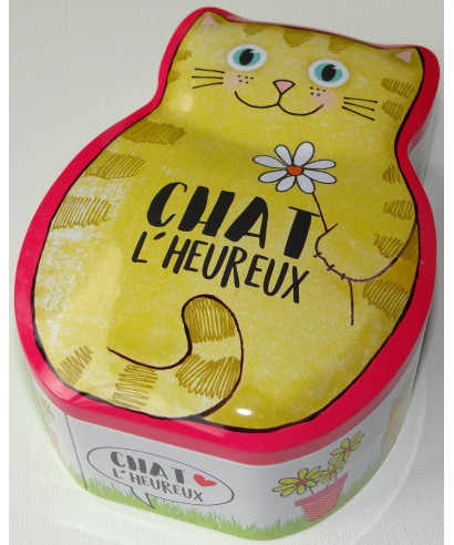 Boite Chat ou chouette Galettes et Palets