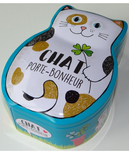 Boite Chat ou chouette Galettes et Palets