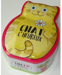 Boite Chat ou chouette Galettes et Palets