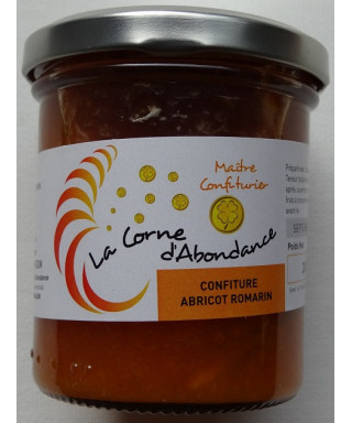 Confiture abricot romarin